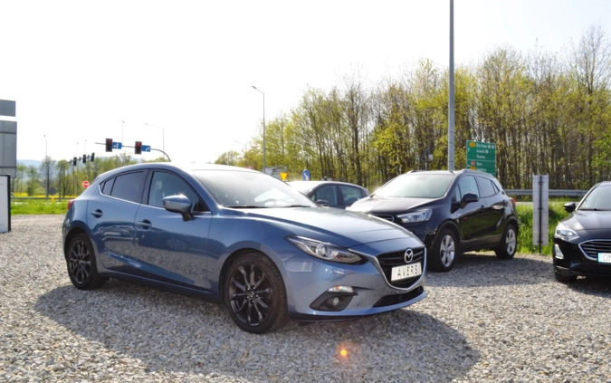 Mazda 3 cena 55900 przebieg: 117000, rok produkcji 2016 z Paczków małe 529